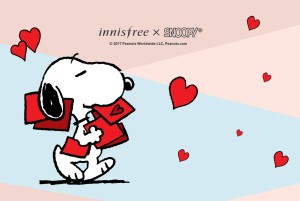 Đốn tim phái đẹp với set quà Valentine của Innisfree x Snoopy