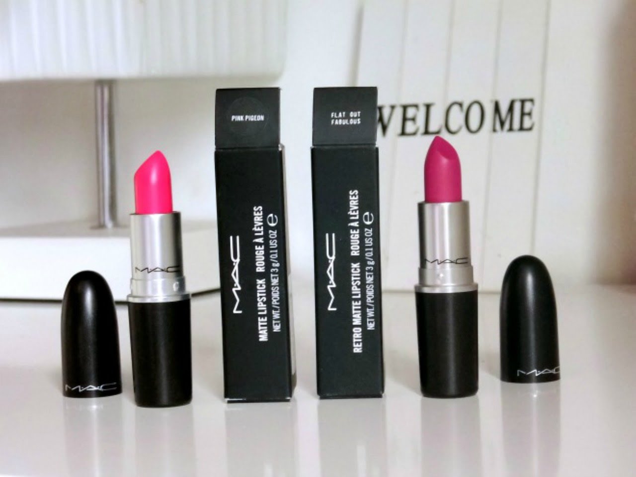 Mac pink lipsticks