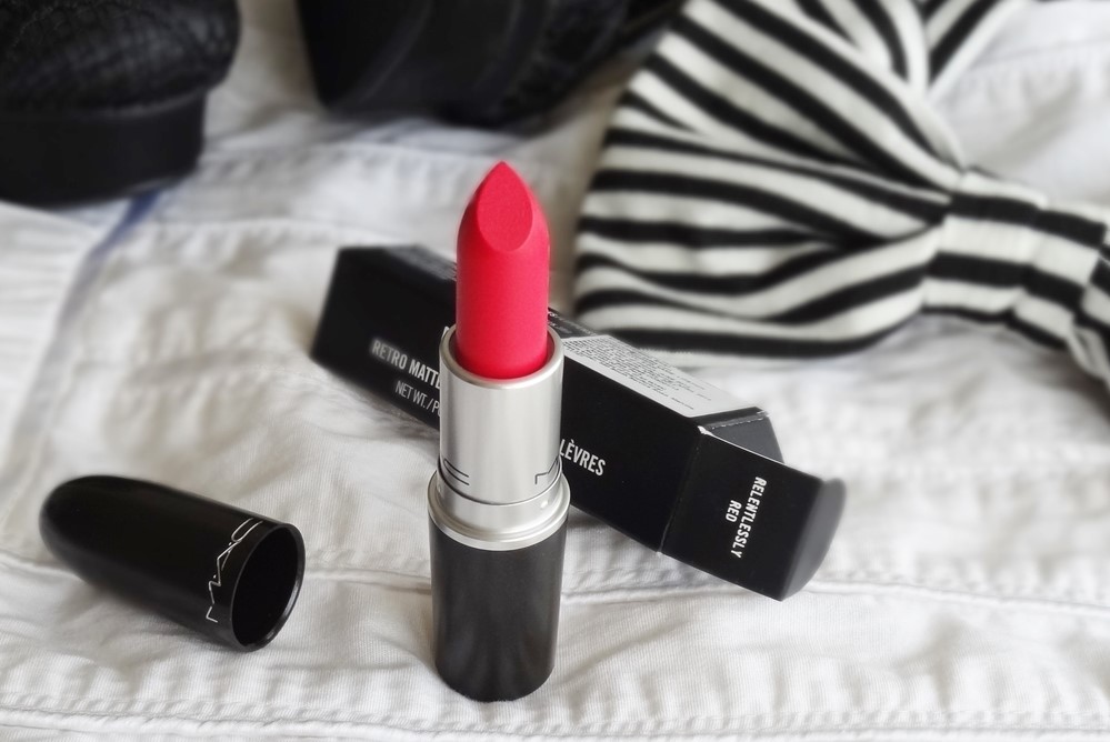 MAC Relentlessly Red Lipstick