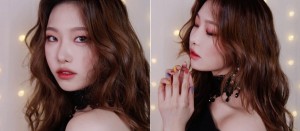 Xu hướng makeup tông đỏ rượu vang của con gái Hàn