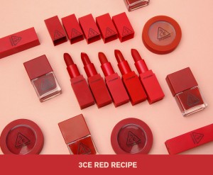 Review các dòng son 3CE Red Recipe
