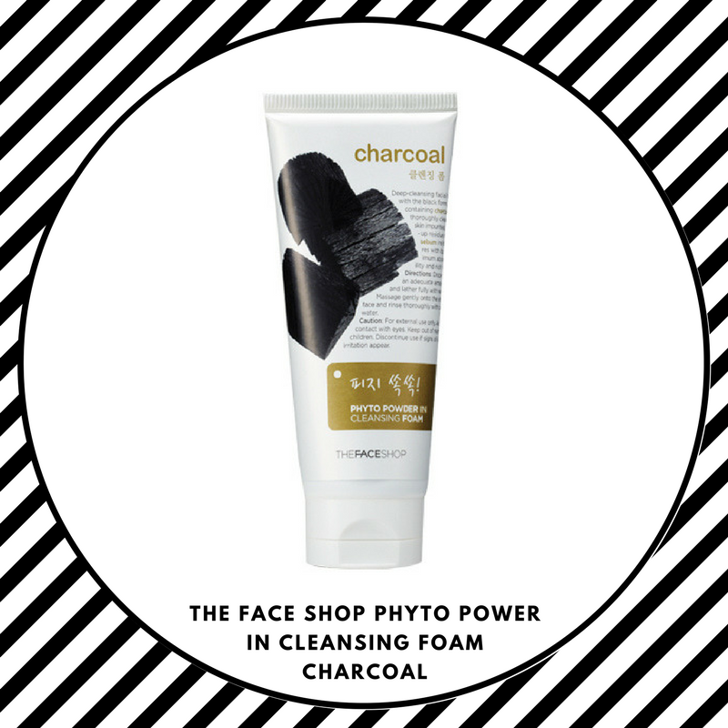 The Face Shop Phyto Power In Cleansing Foam – Charcoal